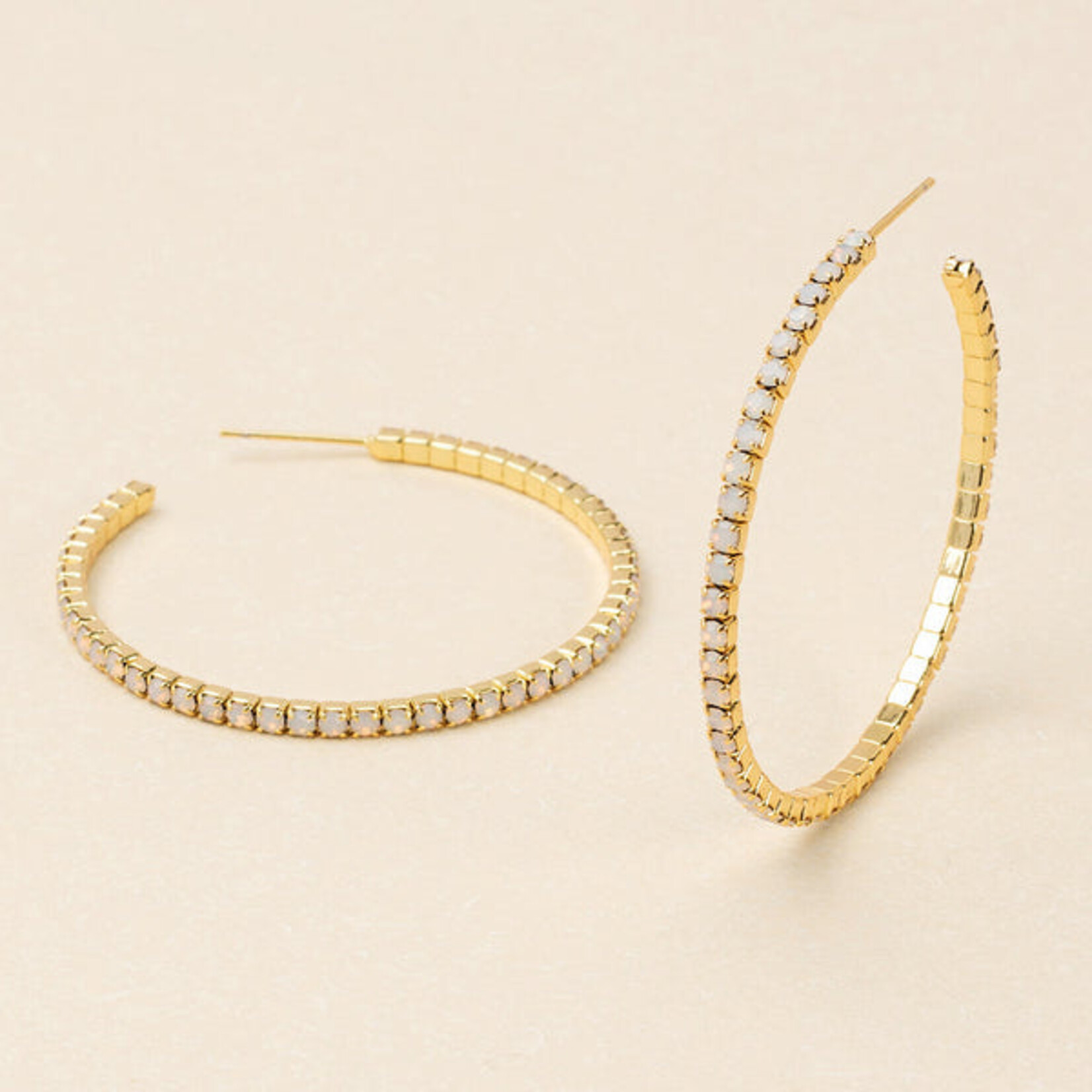 Scout Curated Wears Sparkle & Shine Rhinestone Hoop