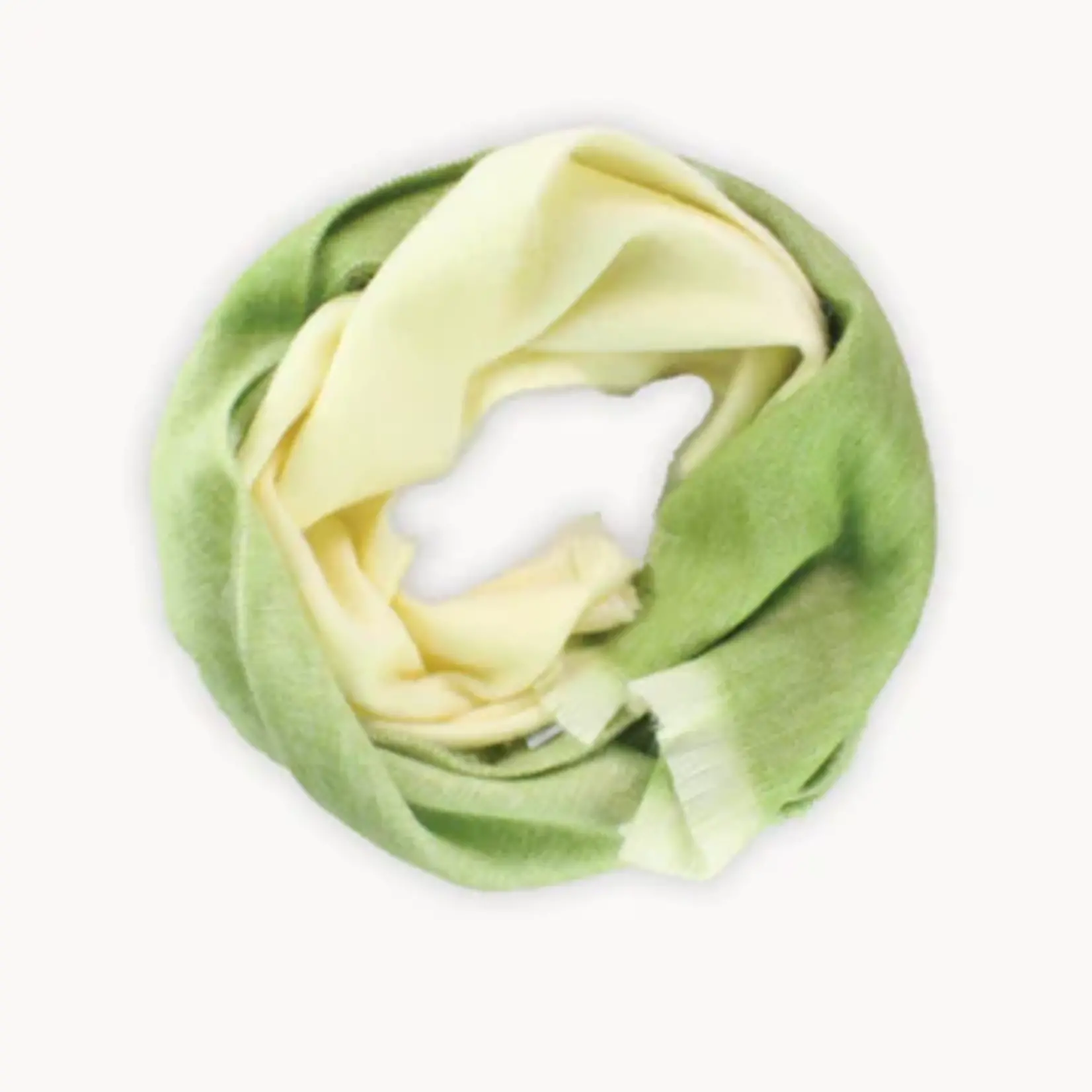 Pokoloko Seamless Scarf -Matcha Ombre