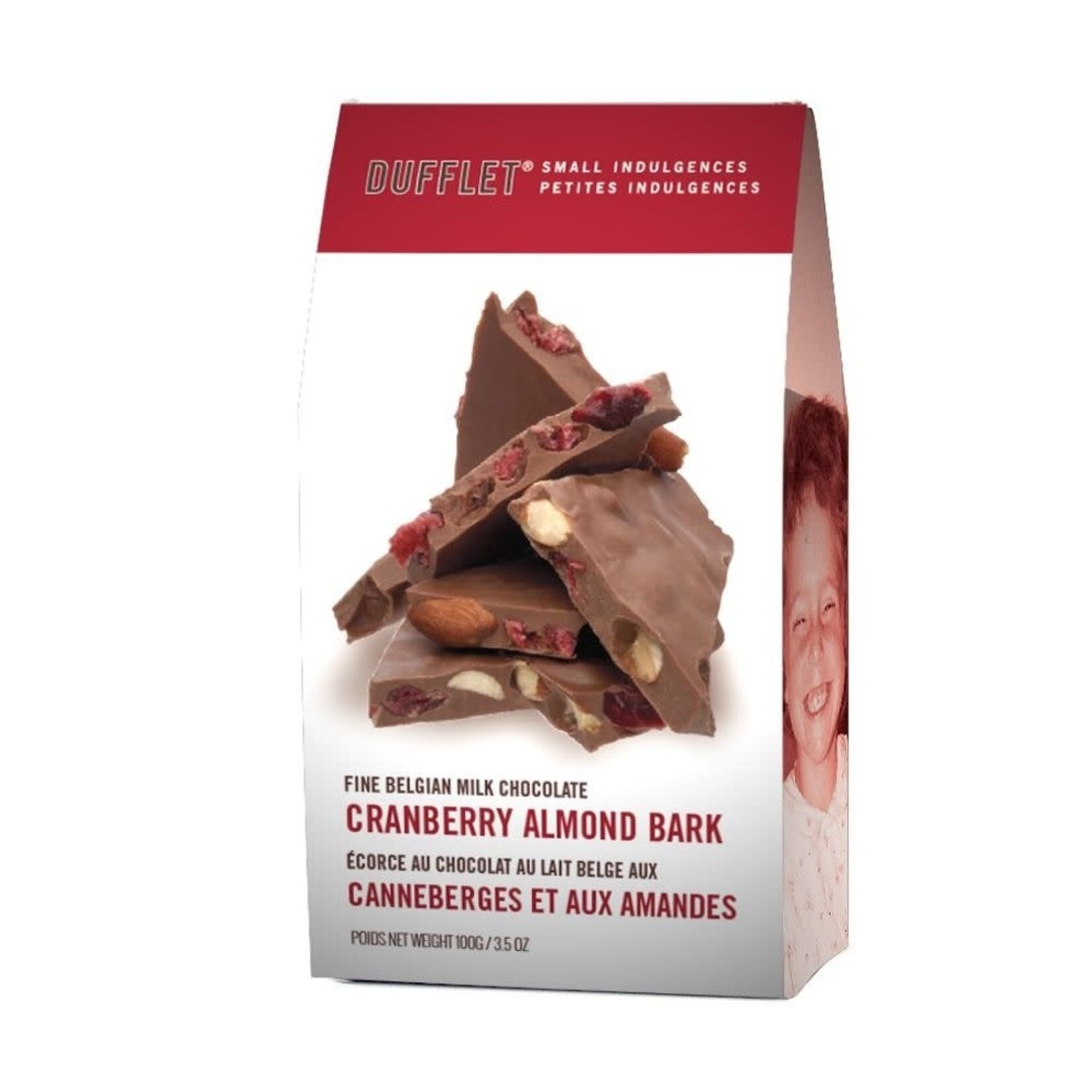 Belazu Cranberry and Milk Chocolate Almond Bark