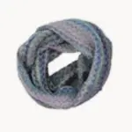 Pokoloko Aurora Infinity Scarf Blue Lilac