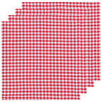 Danica Second Spin Napkins Red Gingham