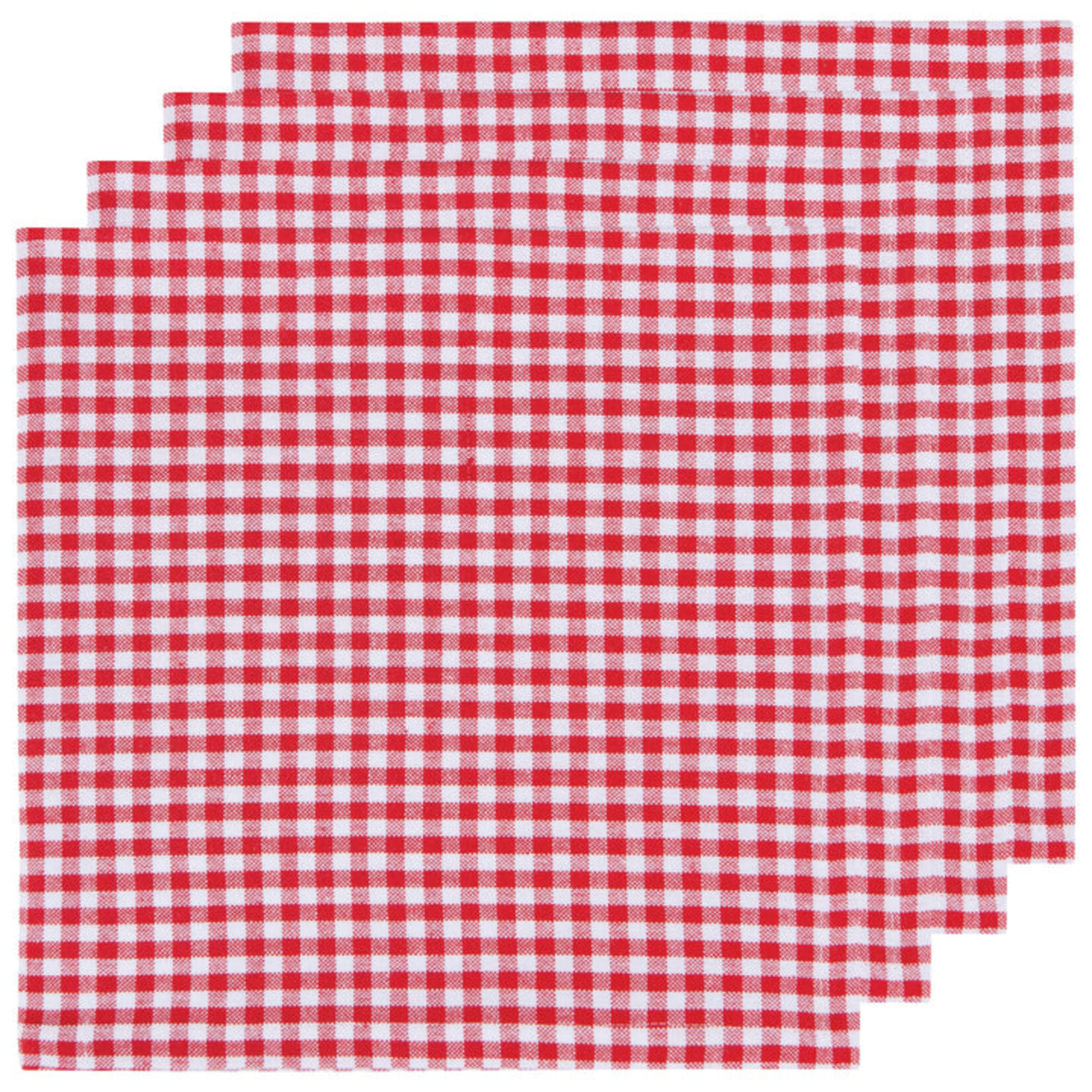 Danica Second Spin Napkins Red Gingham