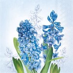 IHR Hyacinth blue Cocktail Napkin