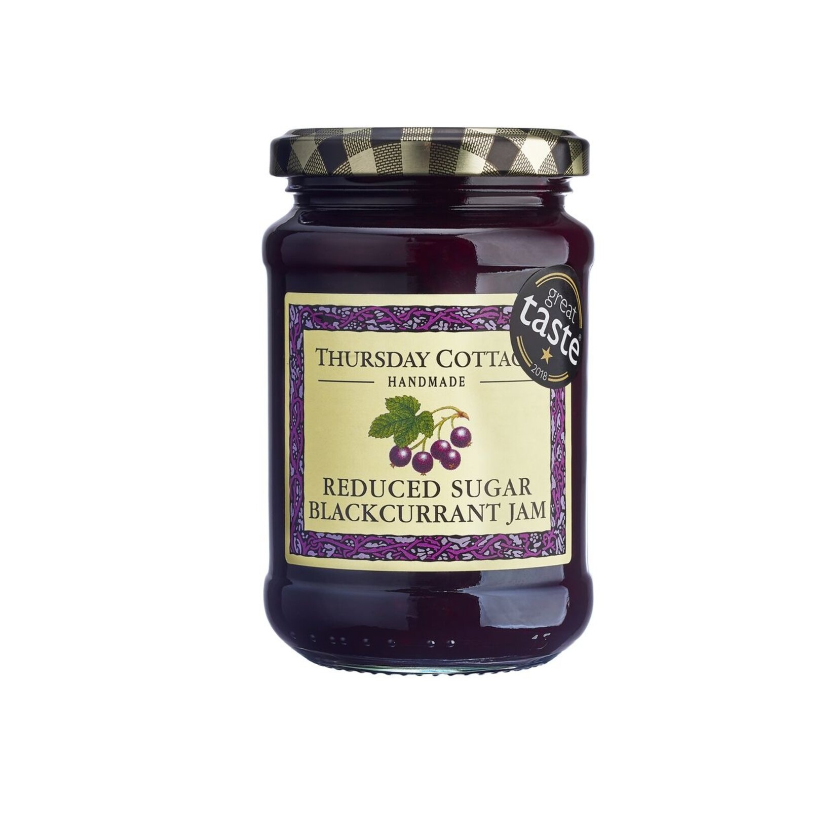 Thursday Cottage Reduced Sugar Blackcurrant Jam