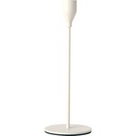 IHR White Metal Candle Holder