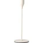 IHR White Metal Candle Holder