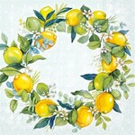 IHR Lemon Wreath Lunch Napkin