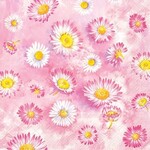 IHR Pink Daisies Lunch Napkin