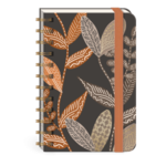 molly & Rex Batik Leaves Notebook