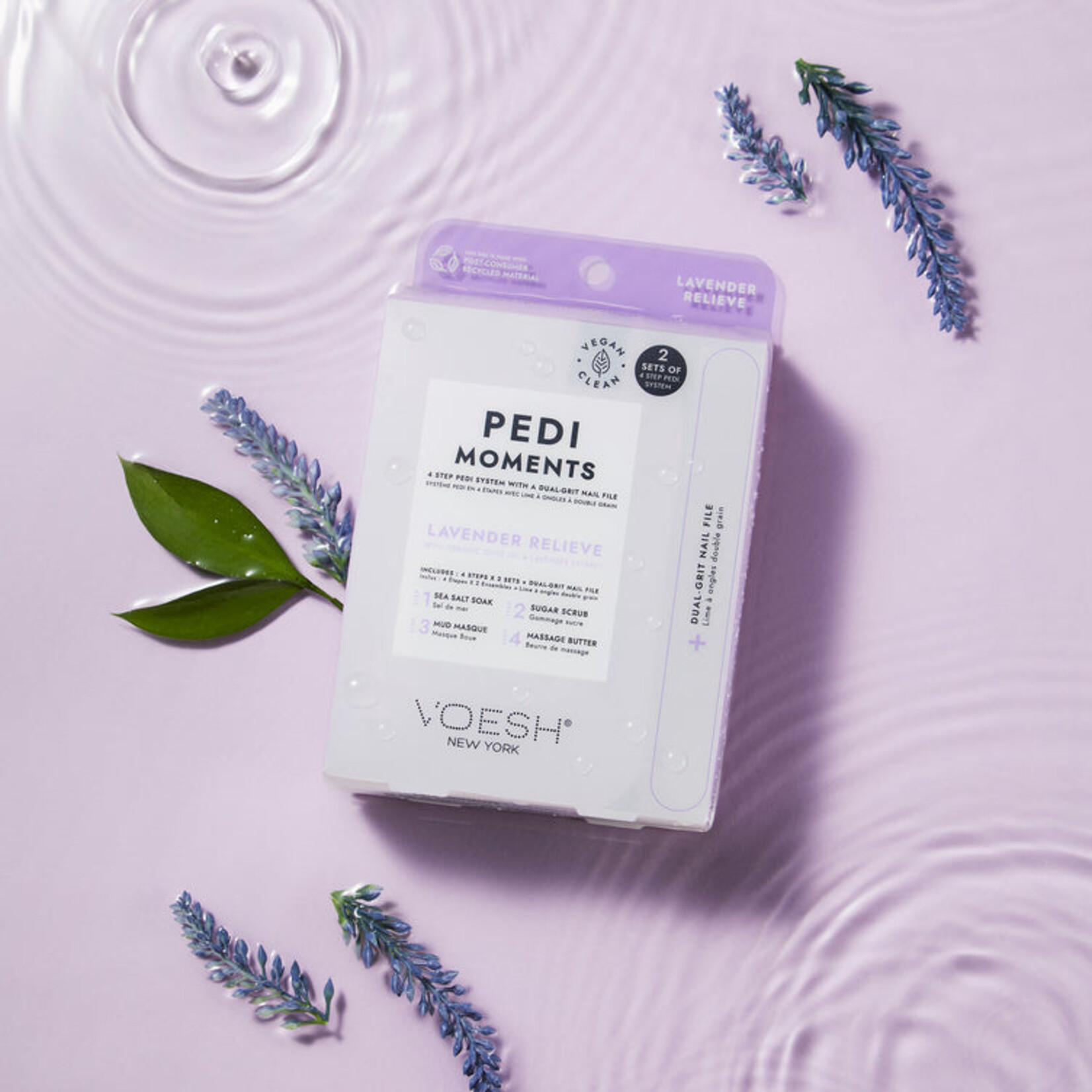 Voesh Lavender Relieve Pedi Moments single