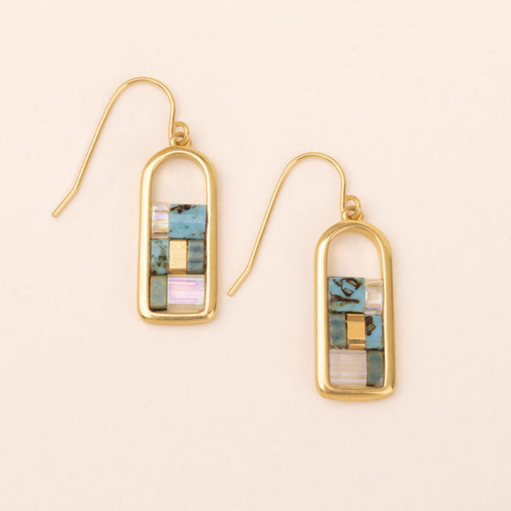 Scout Curated Wears Miyuki Frame Earring