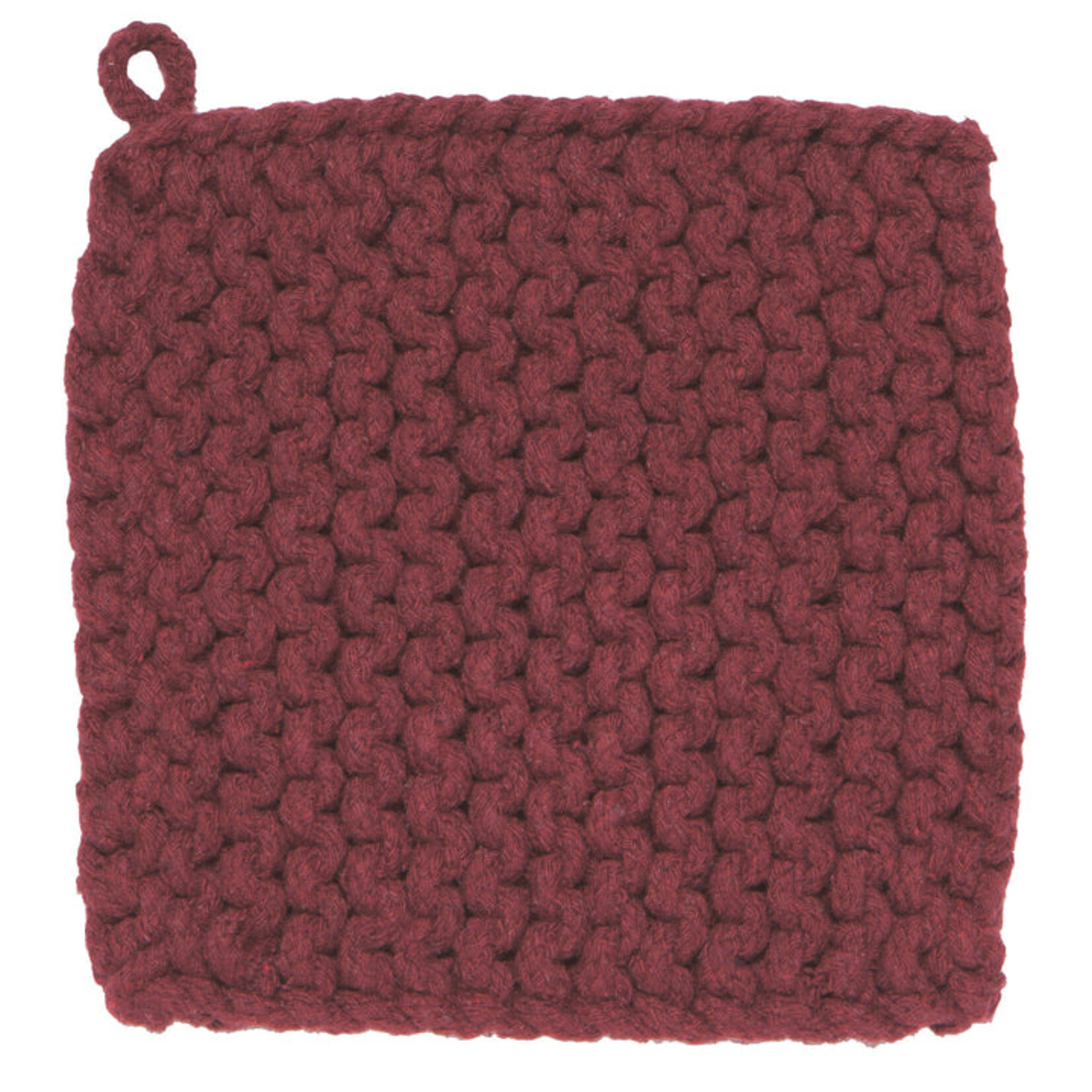 Danica Potholder Knit wine