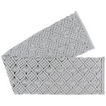 Danica Grey Table Runner Macrame