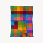 Blanket - Double - Fringed Multi Check