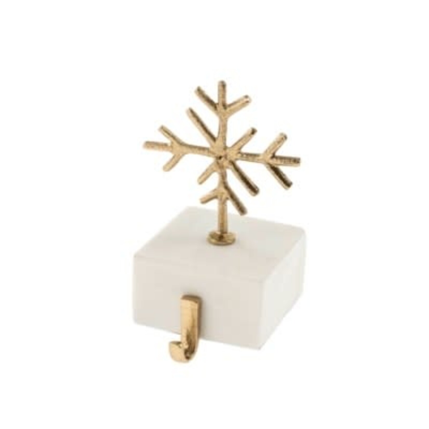 Indaba Trading Ltd. Snowflake Marble Stocking Holder