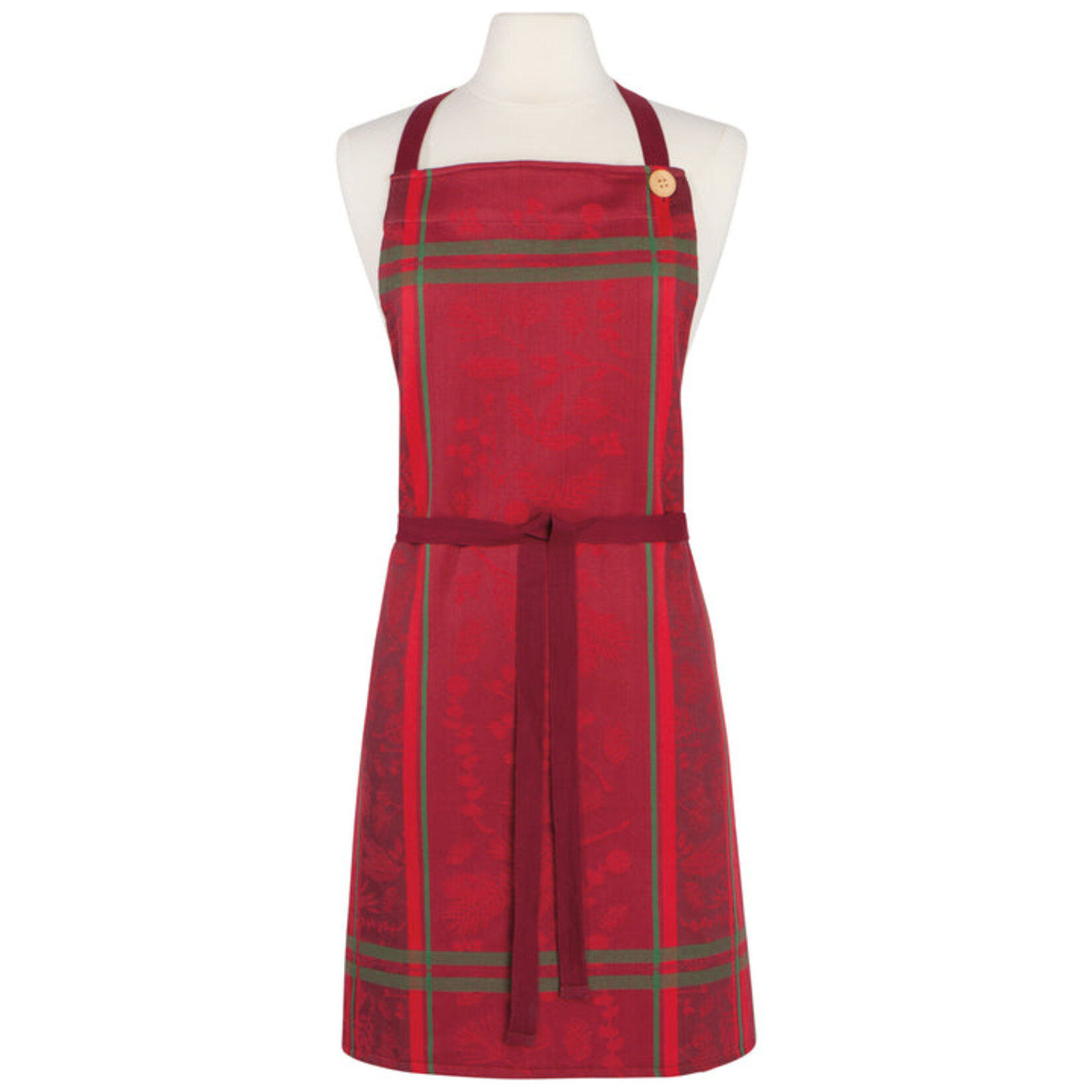 Danica Winterberry Jacquard Apron