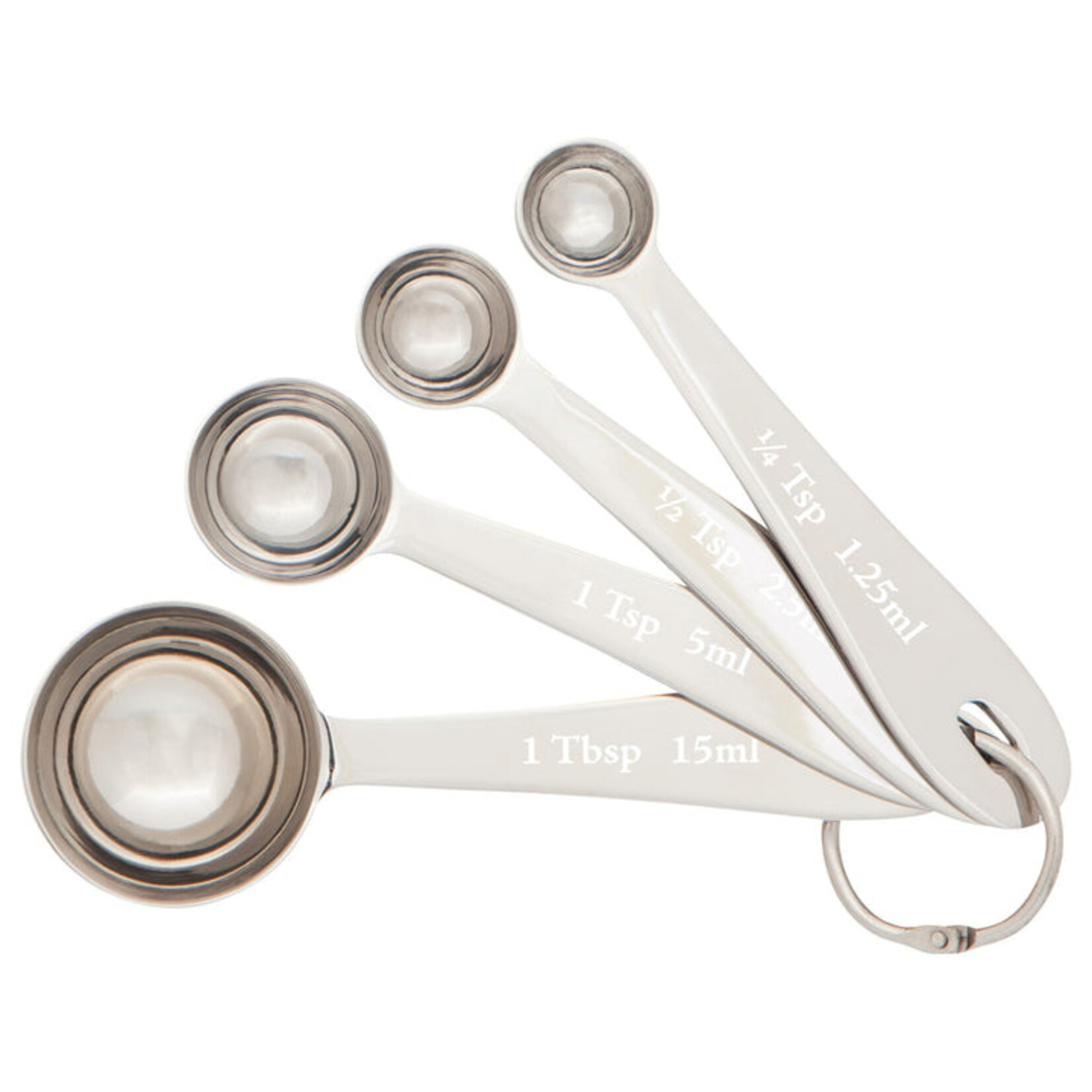 Danica Measuring Spoons Silver