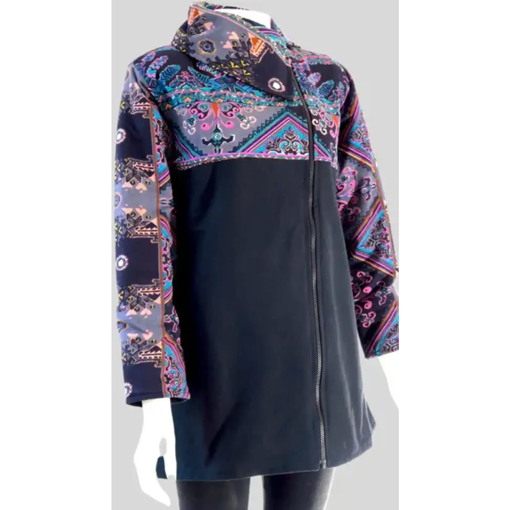 LEOPARDS AND ROSES Jacket 23054