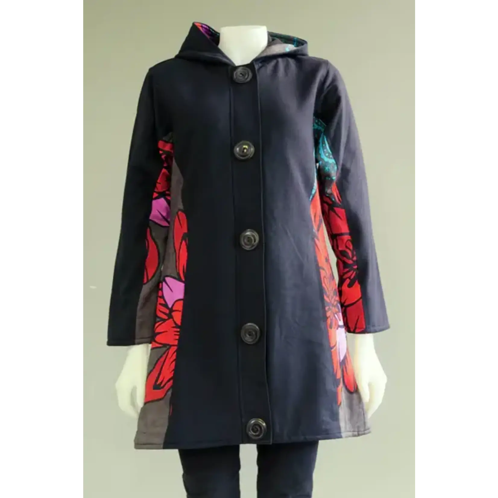 LEOPARDS AND ROSES Jacket 1994