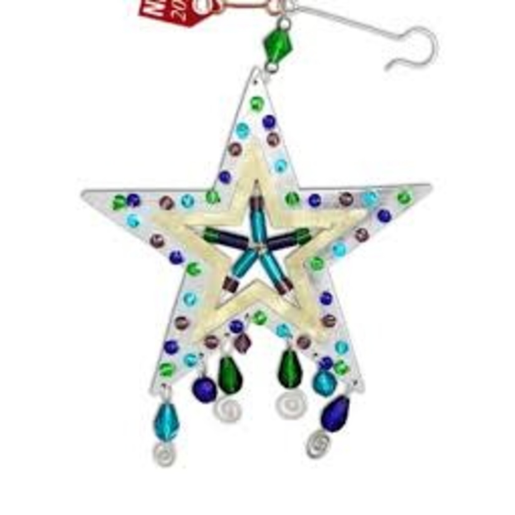 Pilgrim Imports Twirl Star ornament