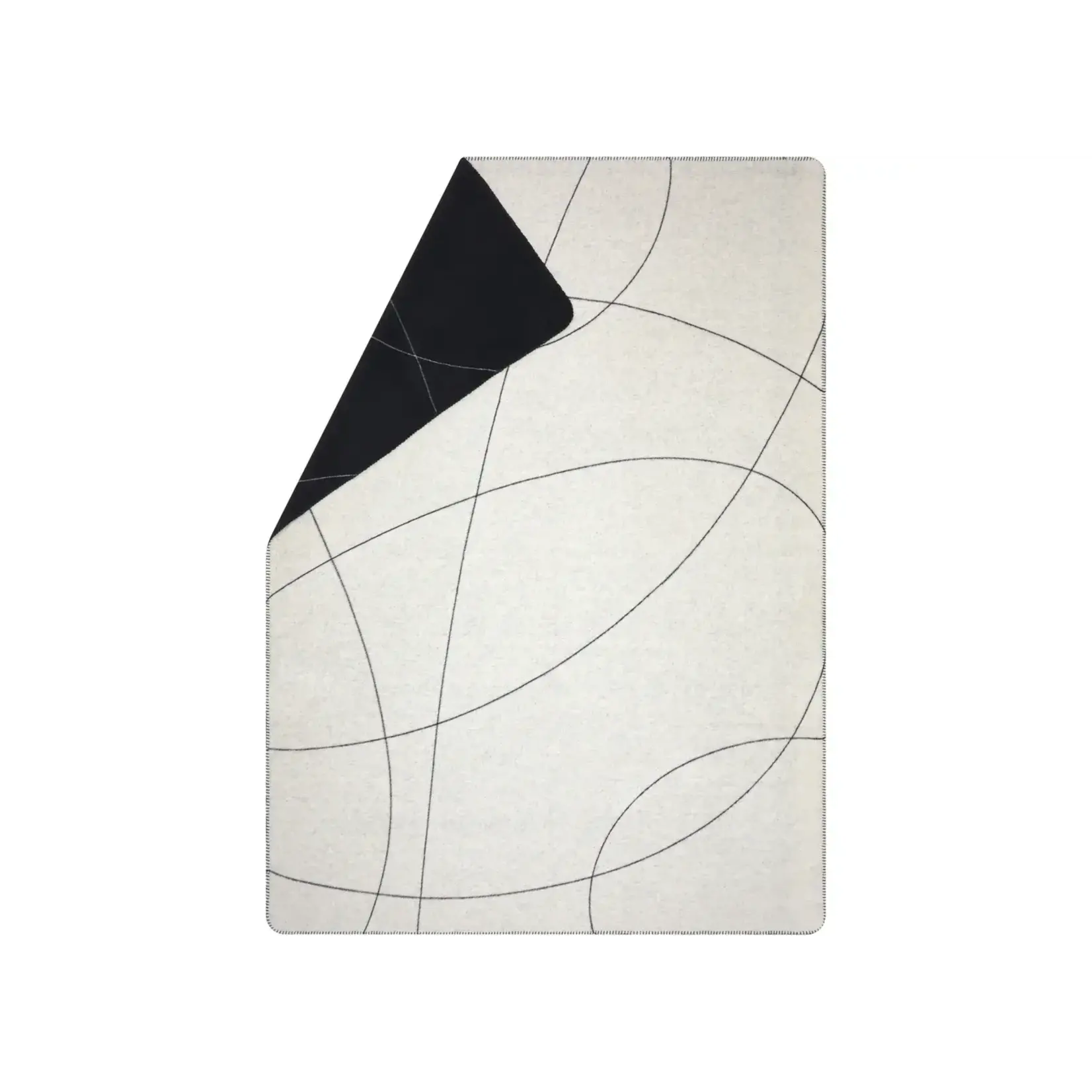 David Fussennegger Savona Throw Fine Lines Crossed Cork
