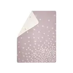 David Fussennegger Savona Velour Throw  snowflakes