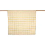David Fussennegger Jade flannel Cotton Throw Checks offwhite