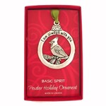 Basic Spirit Cardinal HOLIDAY  ORNAMENT
