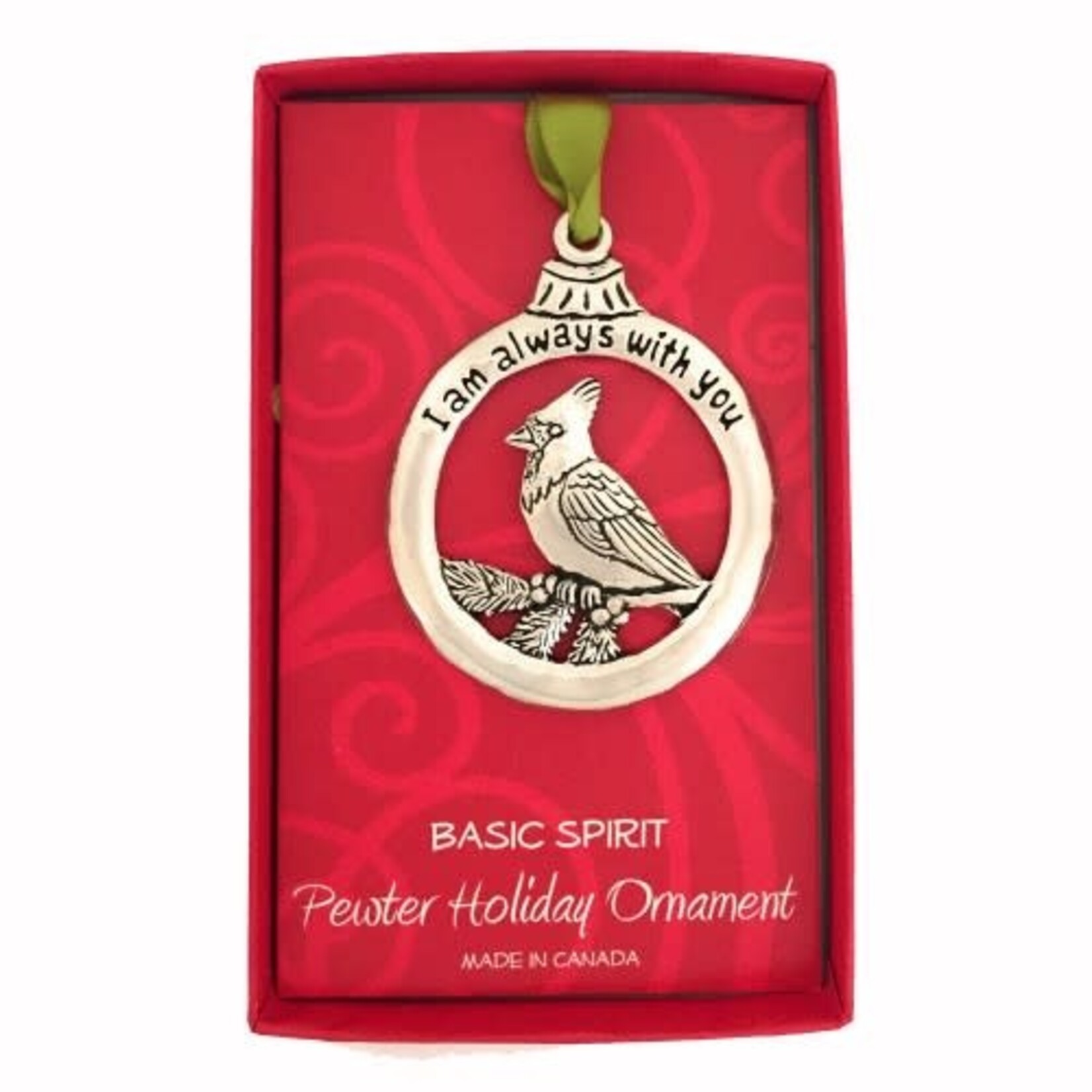 Basic Spirit Cardinal HOLIDAY  ORNAMENT