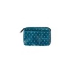 Tranquillo Leather Purse  Dotta Blue
