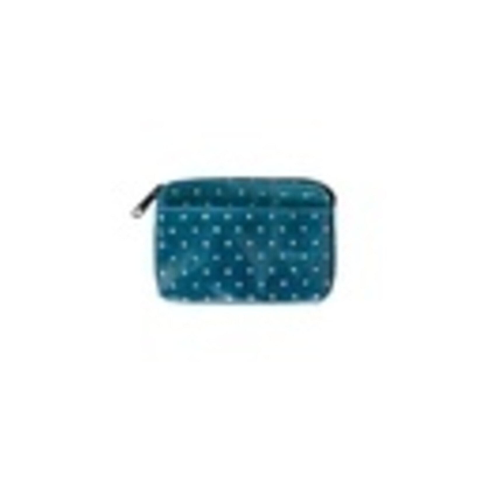 Tranquillo Leather Purse  Dotta Blue