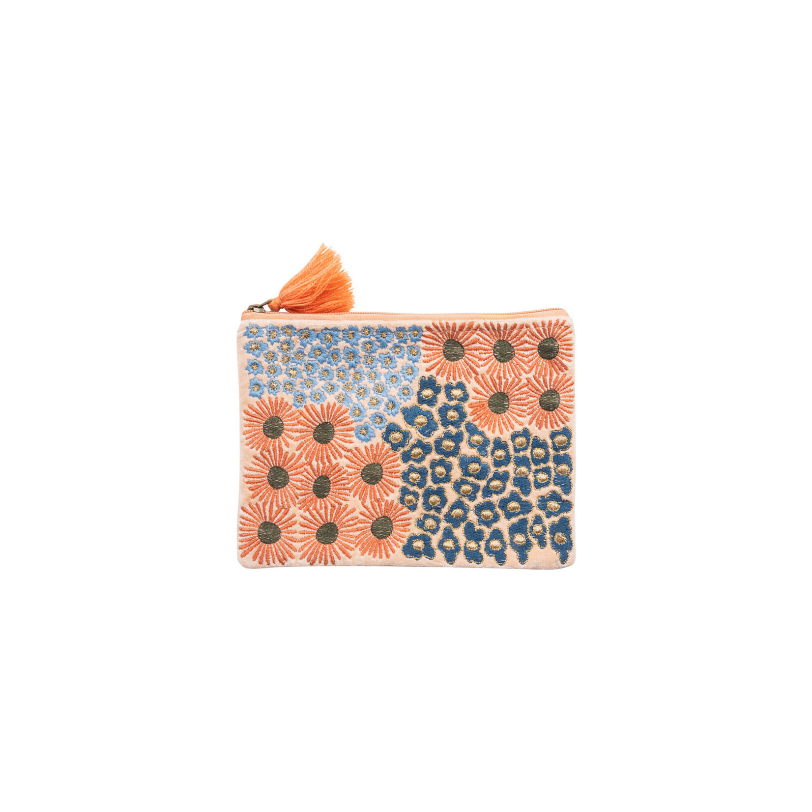 Tranquillo Flower Velvet Bag 271