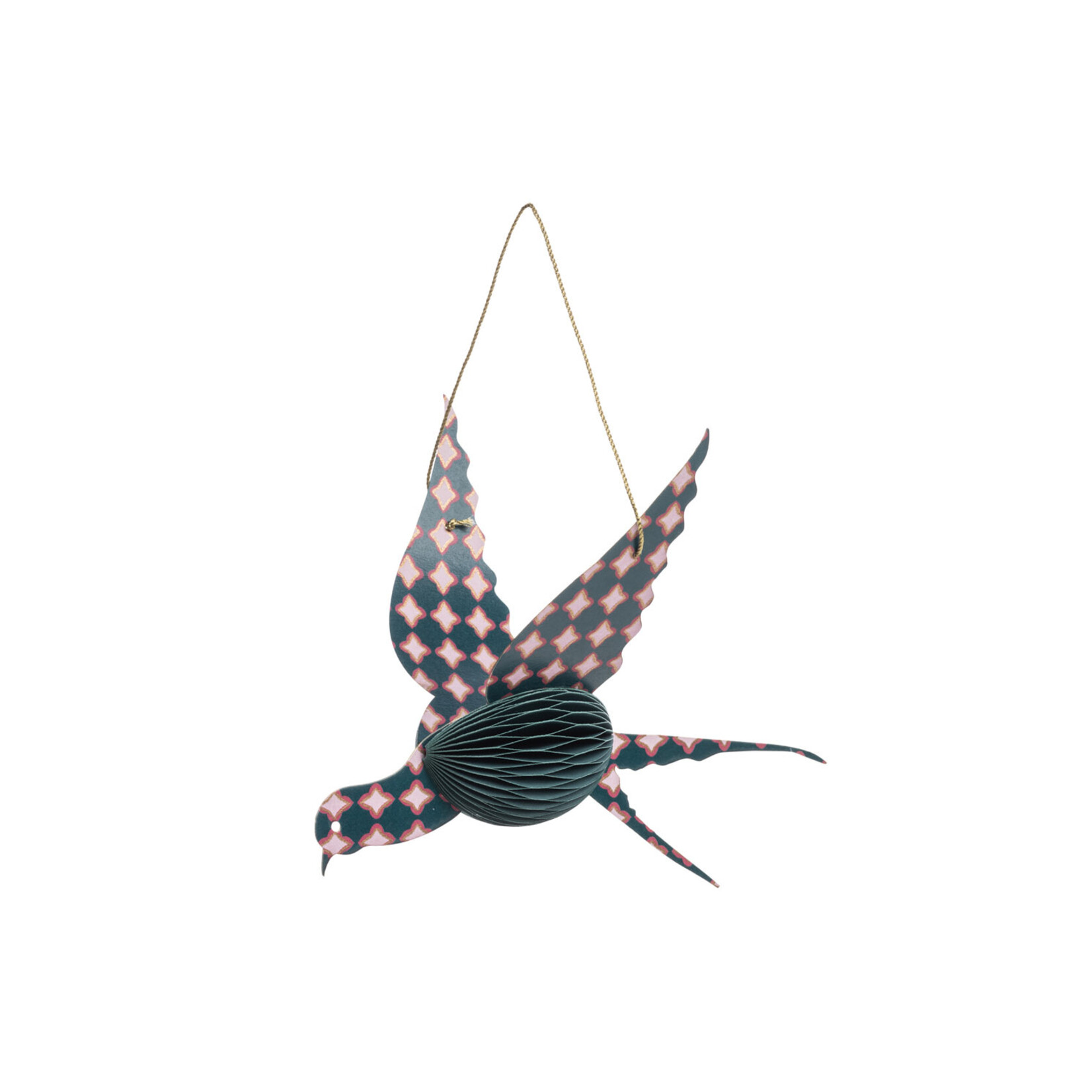 Tranquillo Petrol Bird Pendant