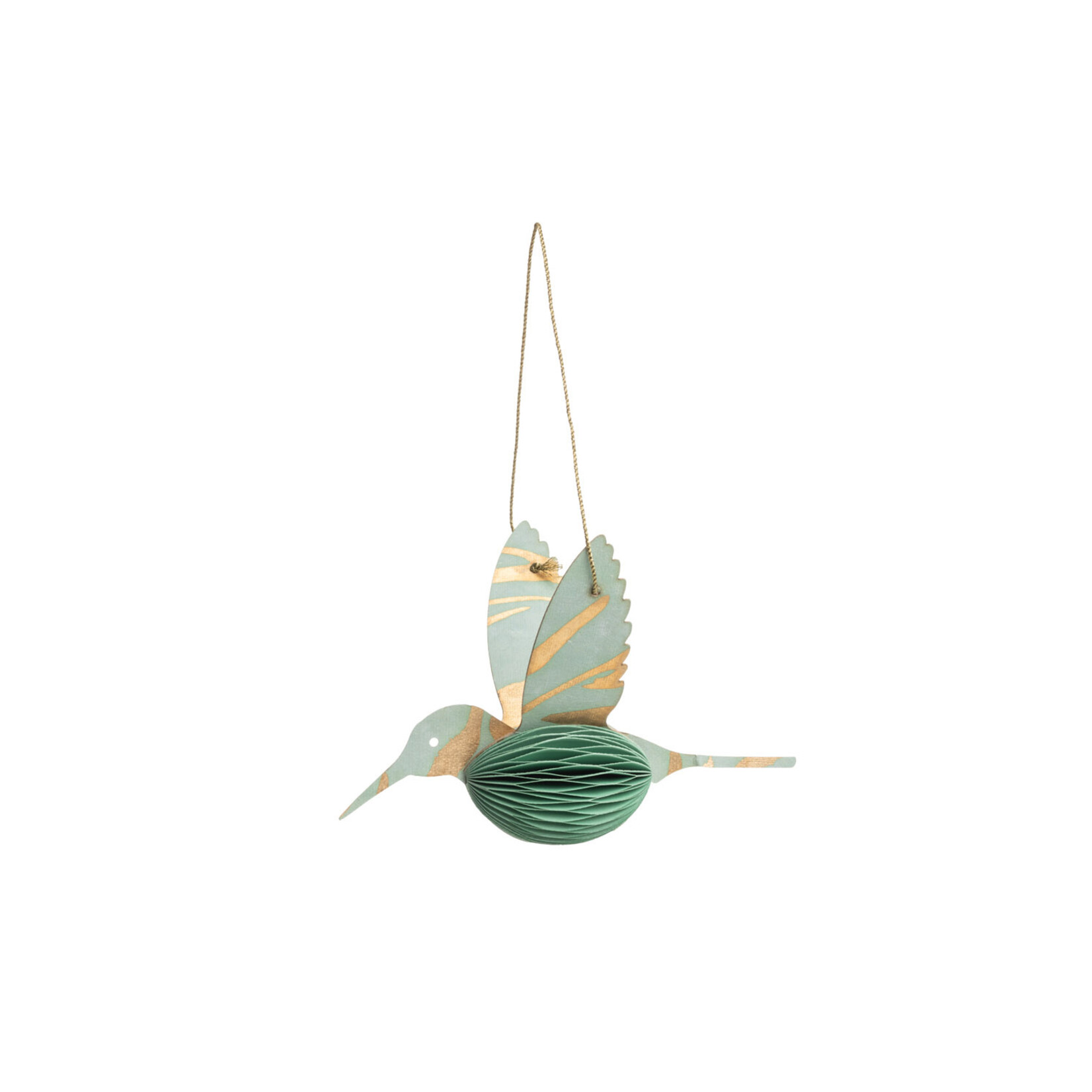 Tranquillo Green Hummingbird Pendant