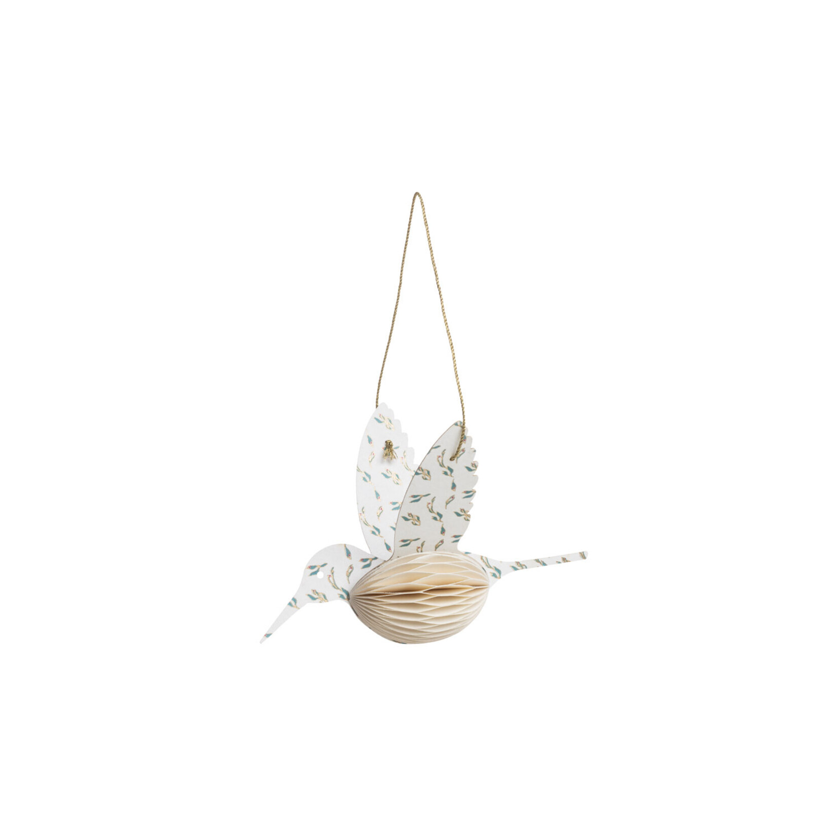 Tranquillo White Hummingbird Pendant