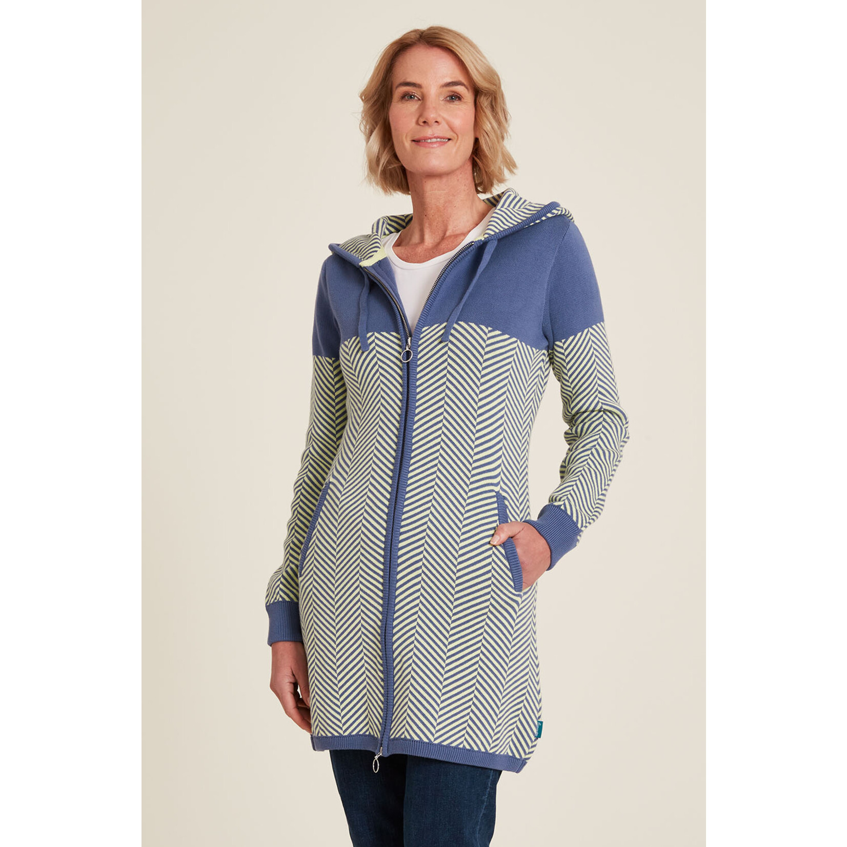 Tranquillo Jaquard Cardigan