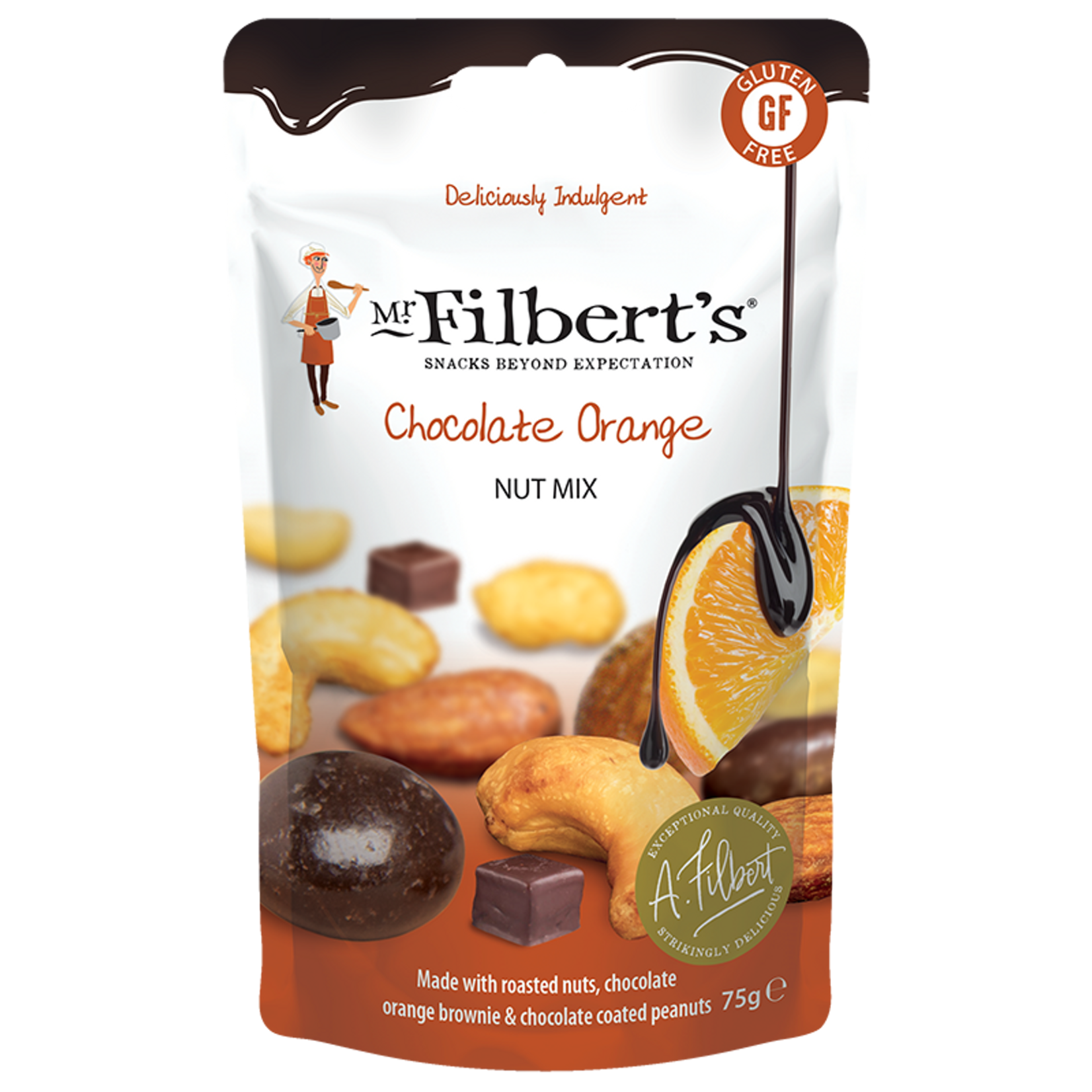 Mr. Filbert's Chocolate Orange Nut Mix