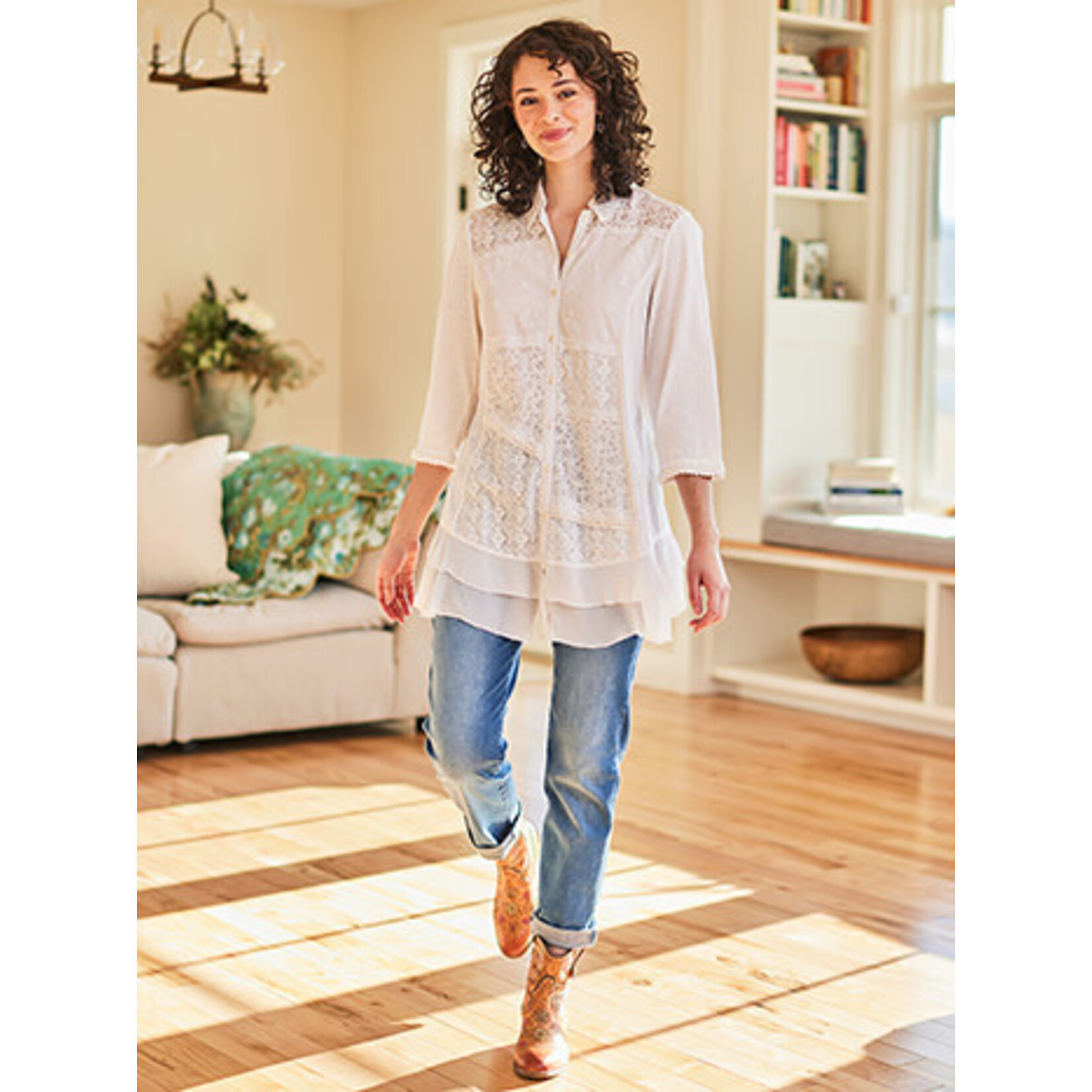 April Cornell Cache Denim Pant