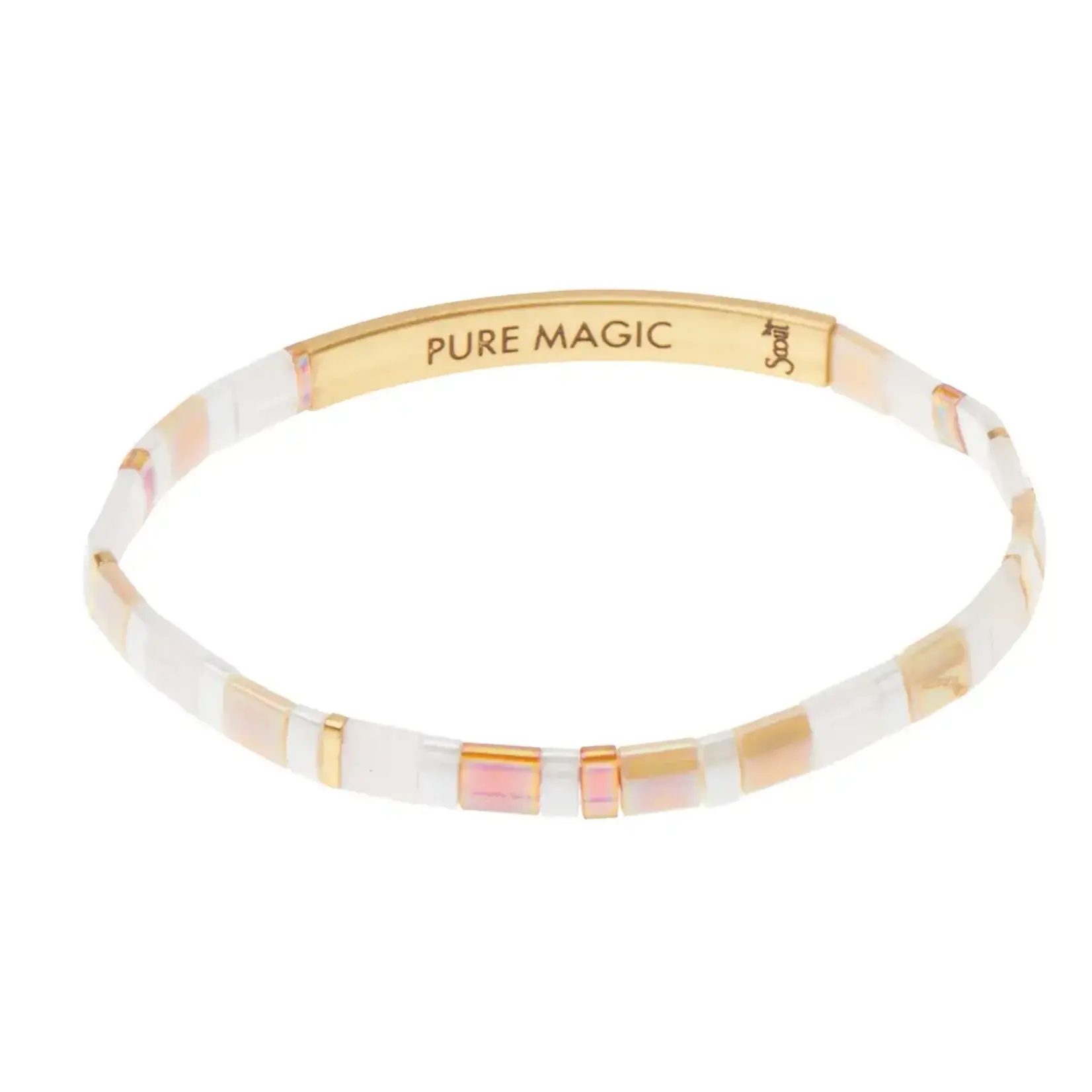 Scout Curated Wears Miyuki Bracelet neutral/Gold