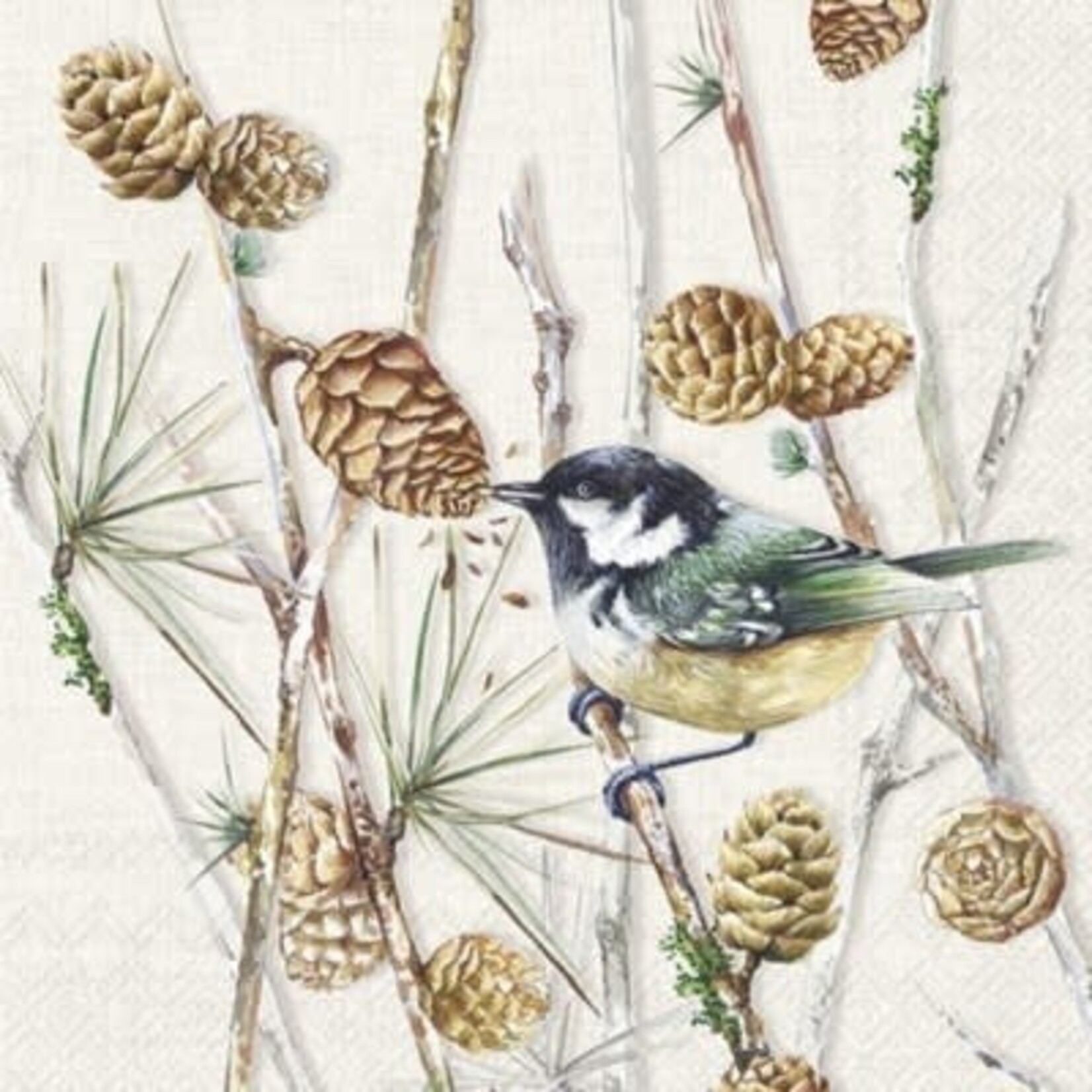 IHR Bird on Branch Lunch Napkin