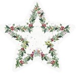 IHR Floral Star Lunch Napkin