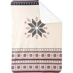IHR Norwegian Knit Blanket