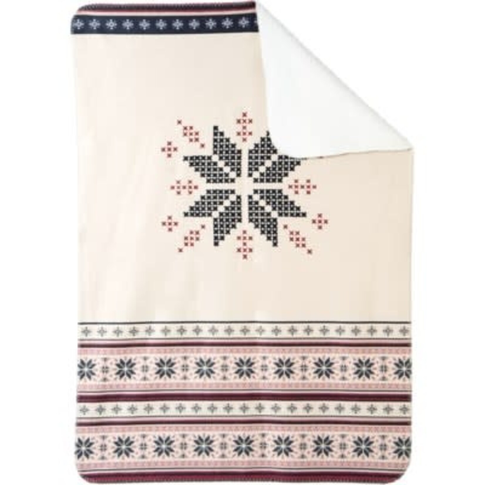 IHR Norwegian Knit Blanket