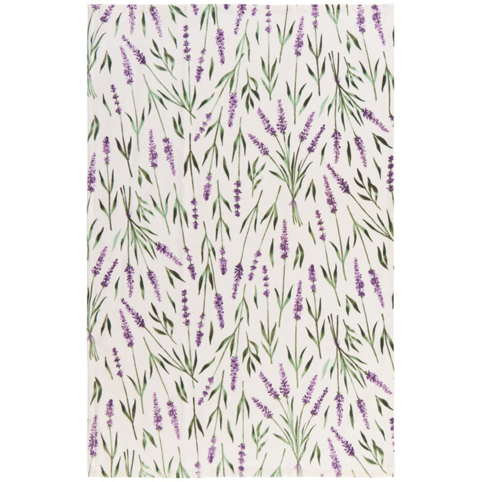 Danica Lavender Printed Terry Dishtowel