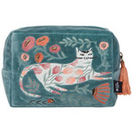 Danica Catbloom Embroidered Pouch