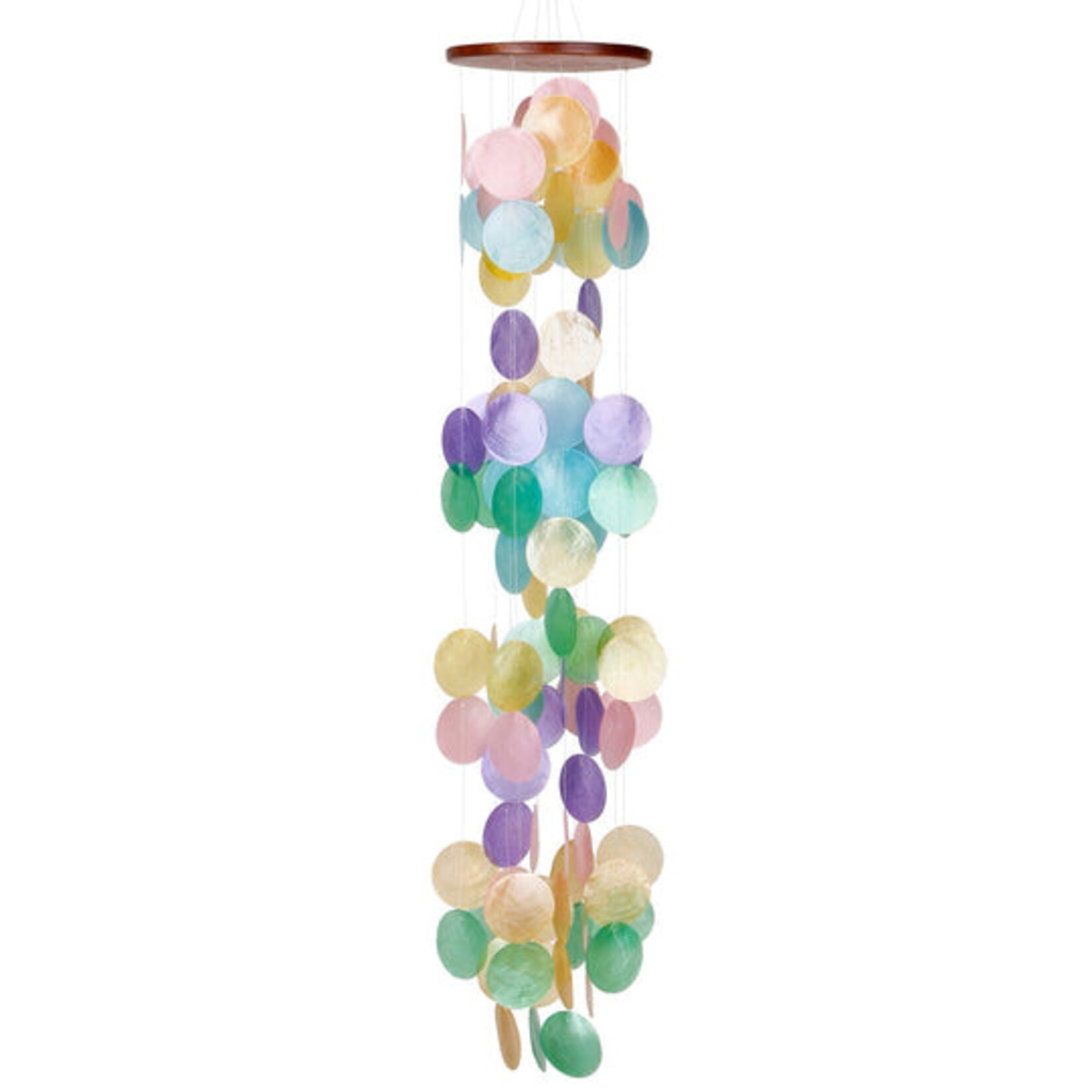 Woodstock Wind Chimes Rain Capiz Waterfall