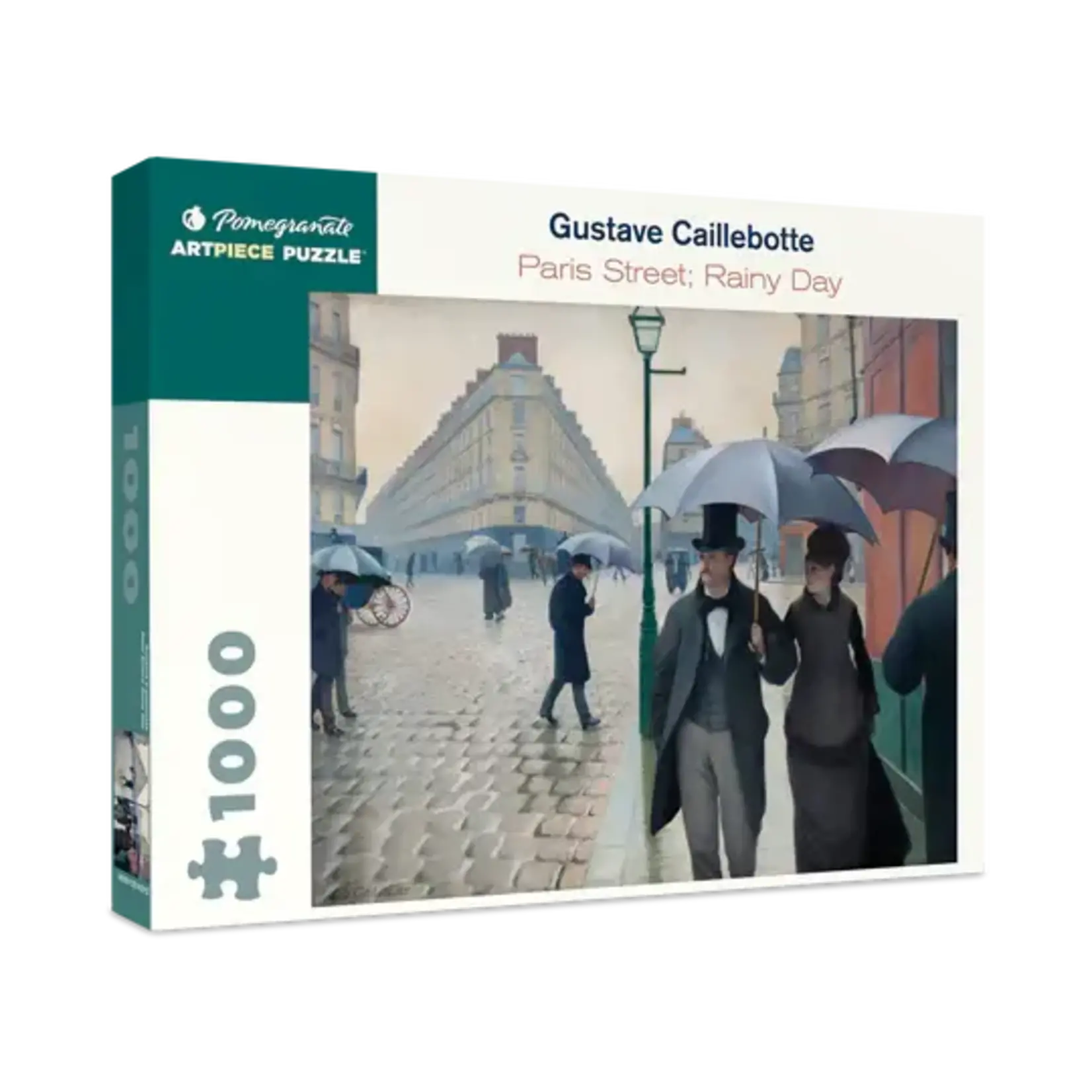 Pomegrante Communications Inc. Gustave Caillebotte: Paris Street Rainy day Puzzle 1000