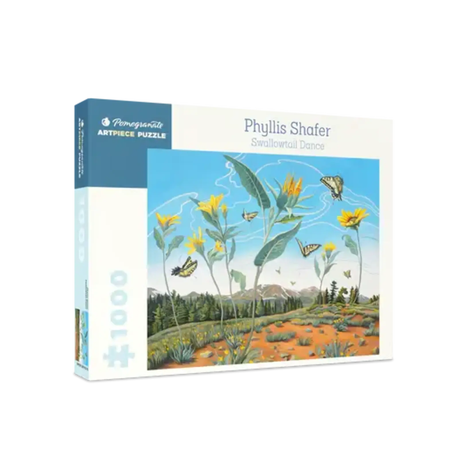 Pomegrante Communications Inc. Phyllis Shafer: Swallowtail Dance Puzzle 1000