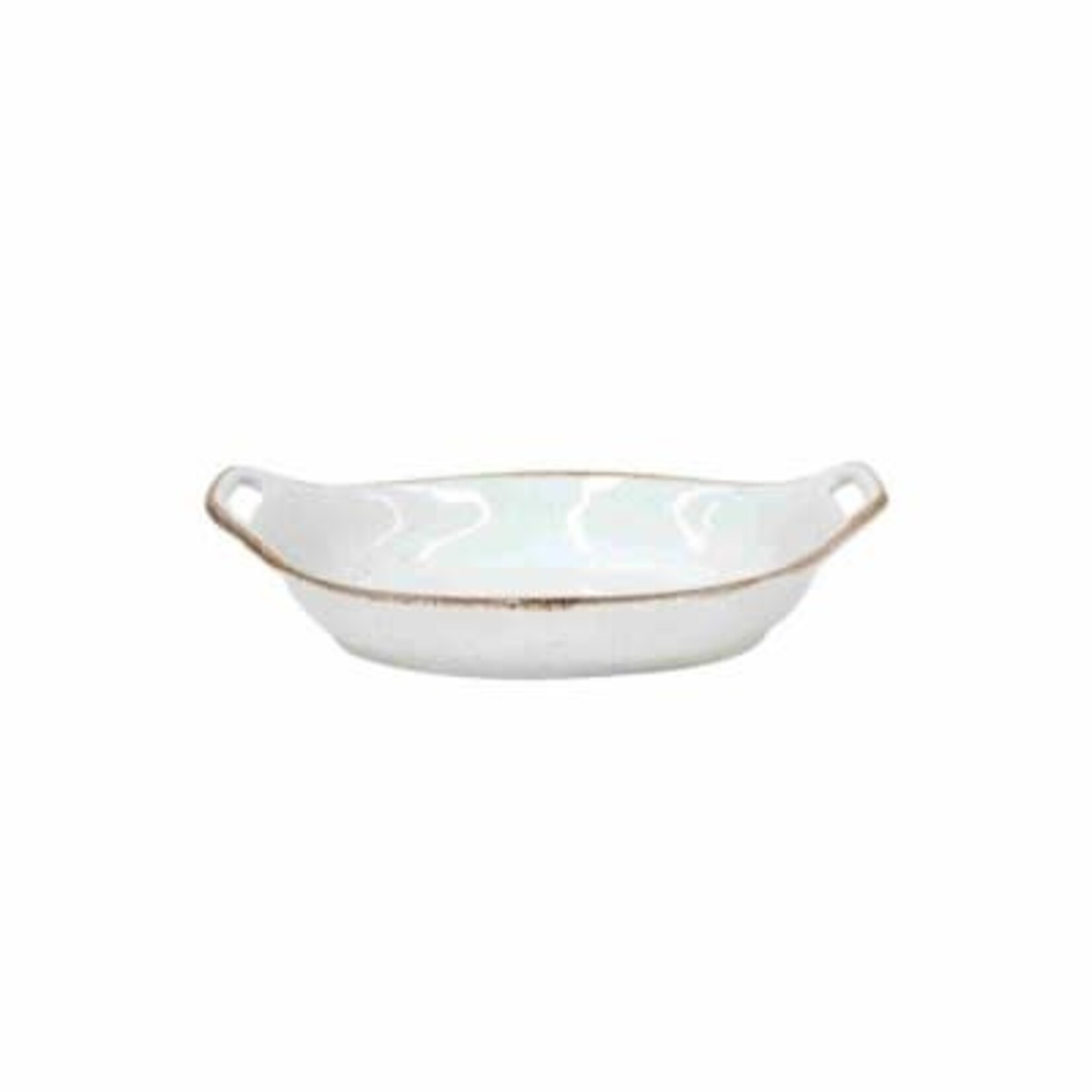 Sardegna White Oval Baker