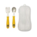 Children Flatware 2PC Yellow Bee